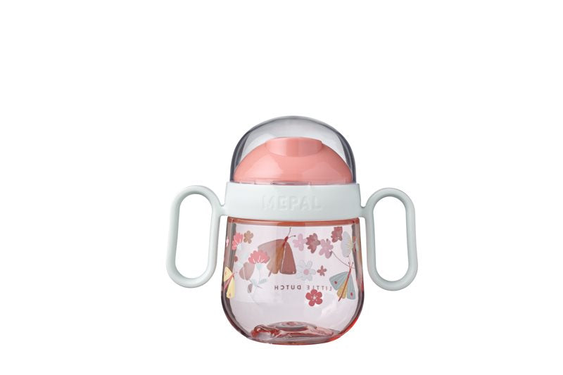 Copo anti-pingos Mio 200 ml flowers and butterflies Melancia for babies & kids