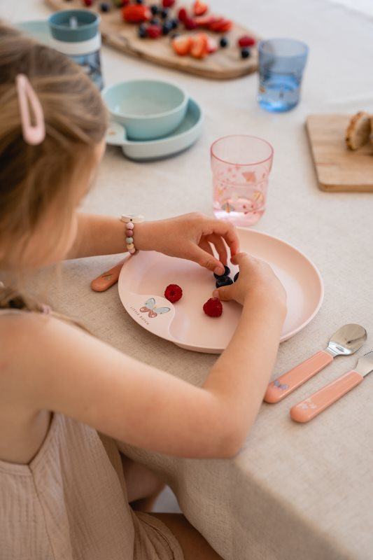 Prato de criança flowers and butterflies Dinnerware Little Dutch