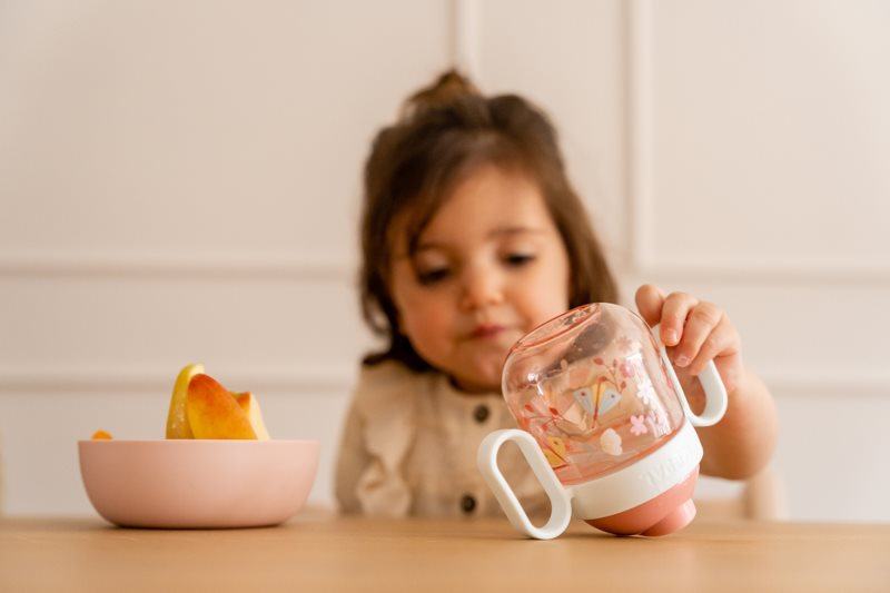 Copo anti-pingos Mio 200 ml flowers and butterflies Melancia for babies & kids