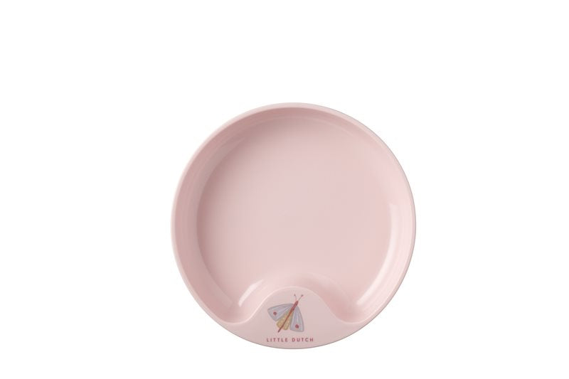 Prato de aprendizagem flowers and butterflies Dinnerware Little Dutch