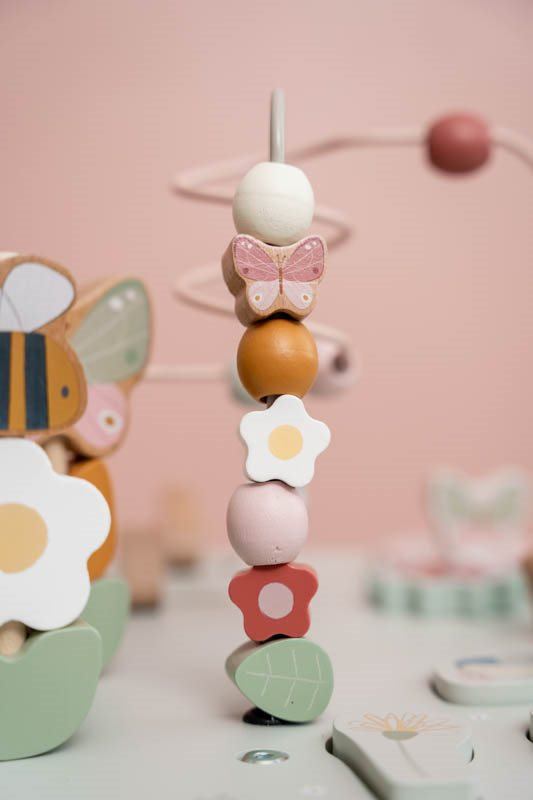 Mesa de atividades flowers & butterflies Toys Little Dutch
