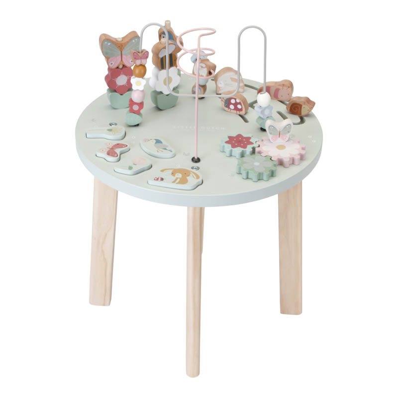 Mesa de atividades flowers & butterflies Toys Little Dutch