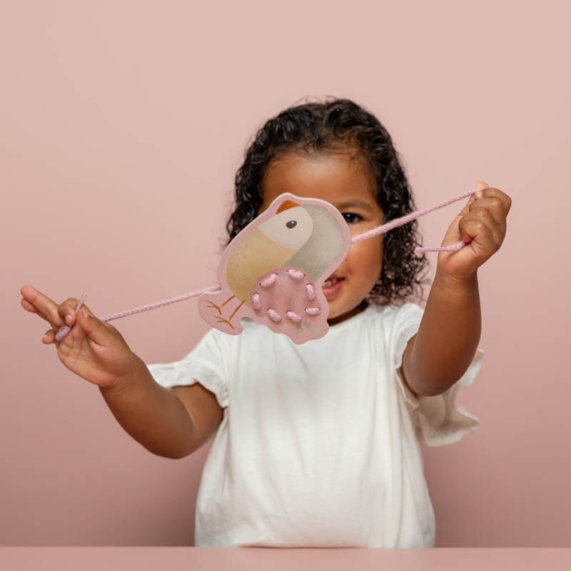 Treinar a motricidade fina flowers & butterflies Toys Little Dutch