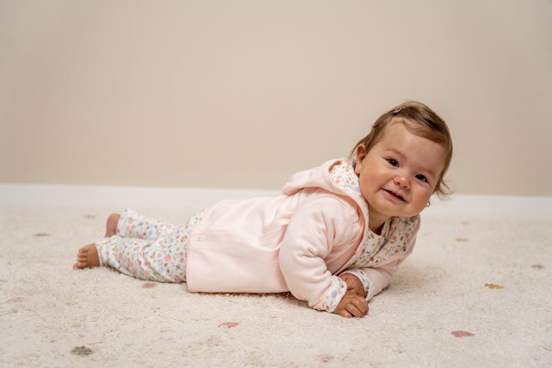 Casaco reversível flowers & butterflies Jackets Little Dutch