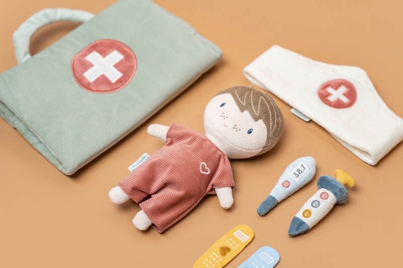 Kit Jim vai ao médico Toys Little Dutch