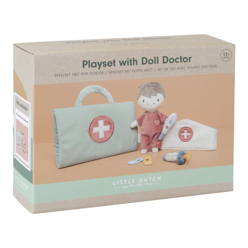Kit Jim vai ao médico Toys Little Dutch