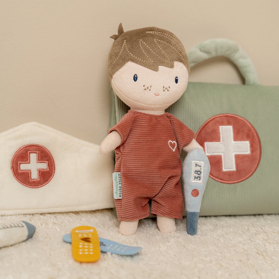 Kit Jim vai ao médico Toys Little Dutch
