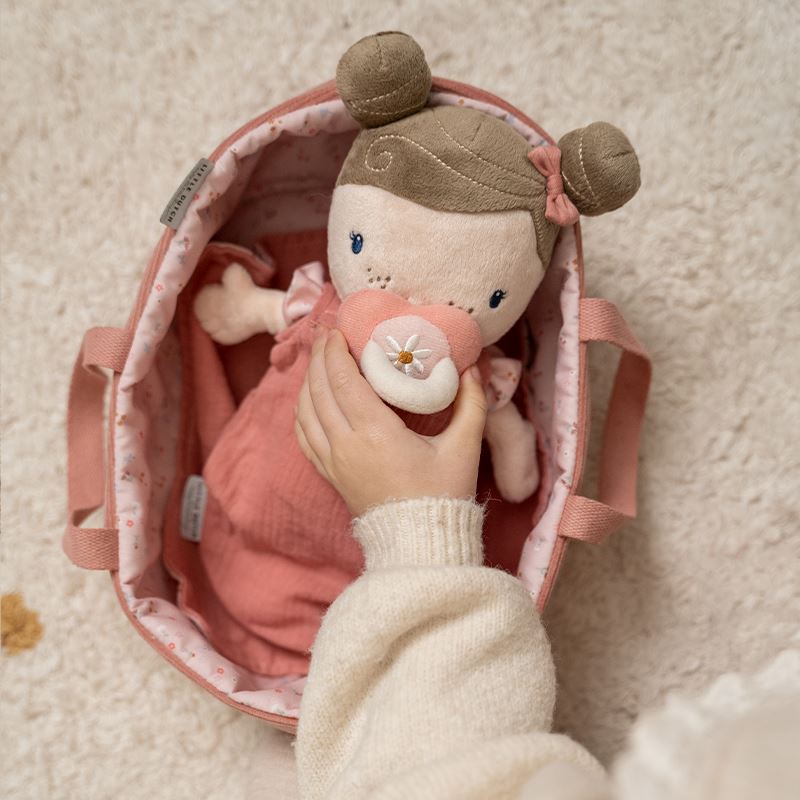 Bebé Rosa na alcofa Toys Little Dutch