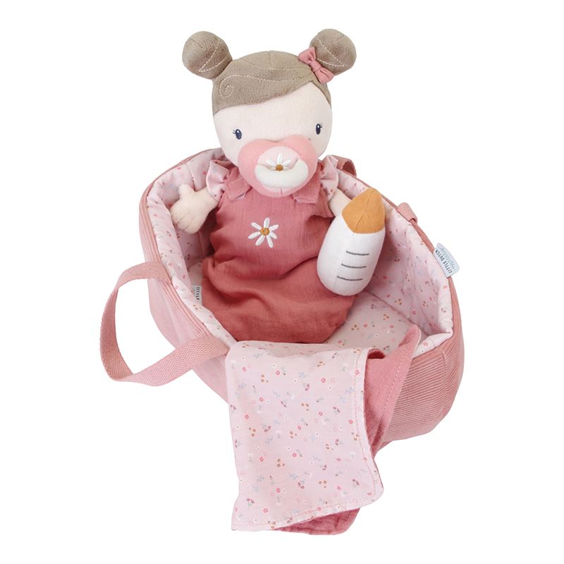 Bebé Rosa na alcofa Toys Little Dutch