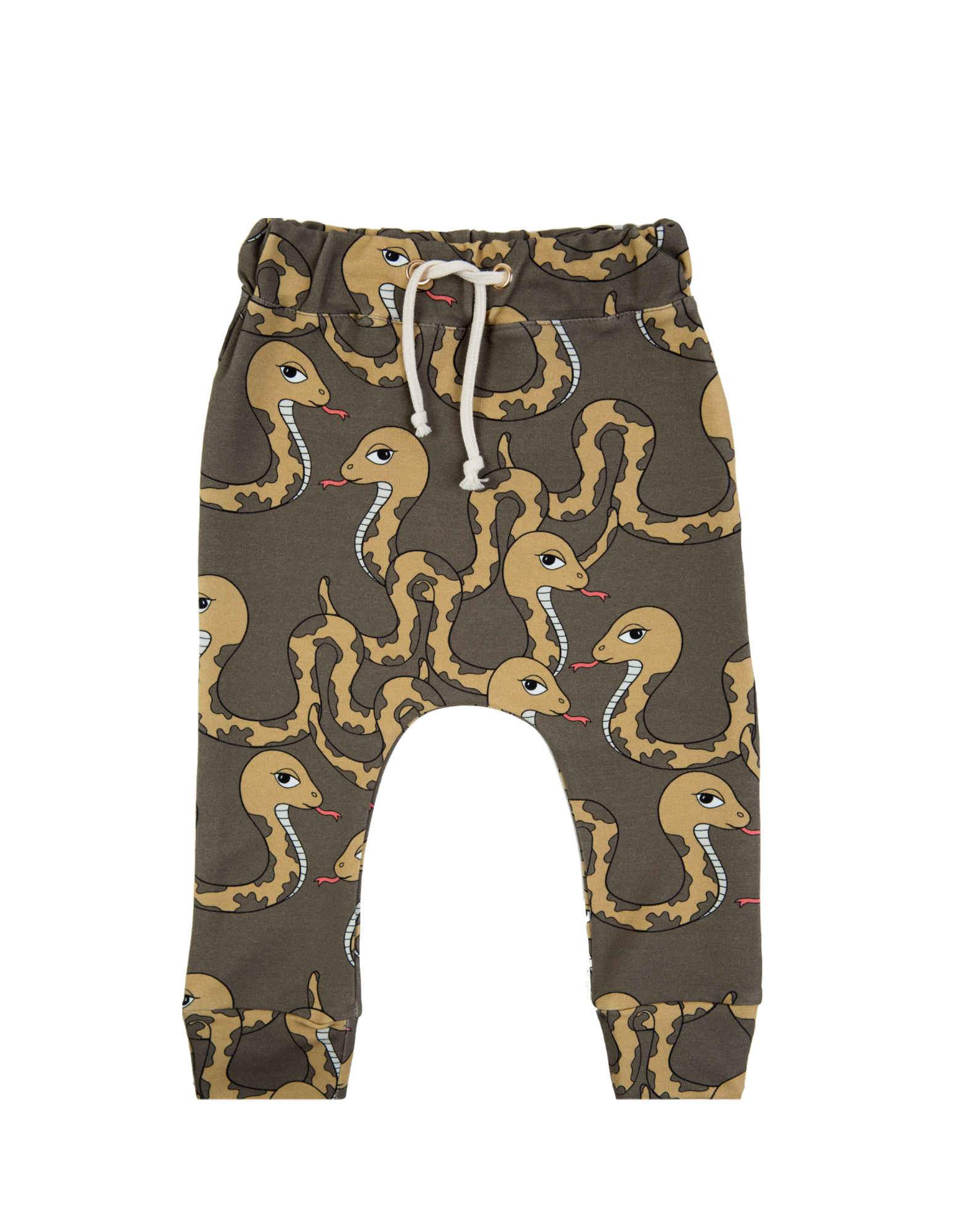 Snake brown pants Dear Sophie Bottoms Dear Sophie