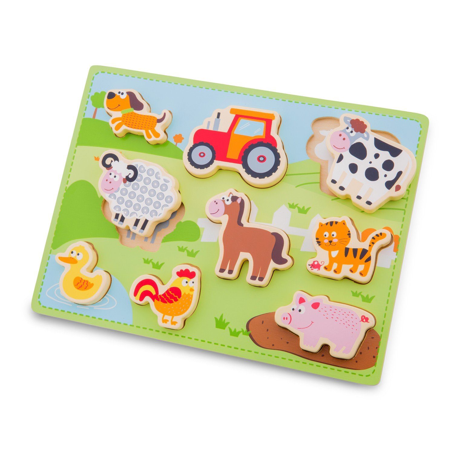 Chunky farm puzzle New Classic Toys Toys New Classic Toys
