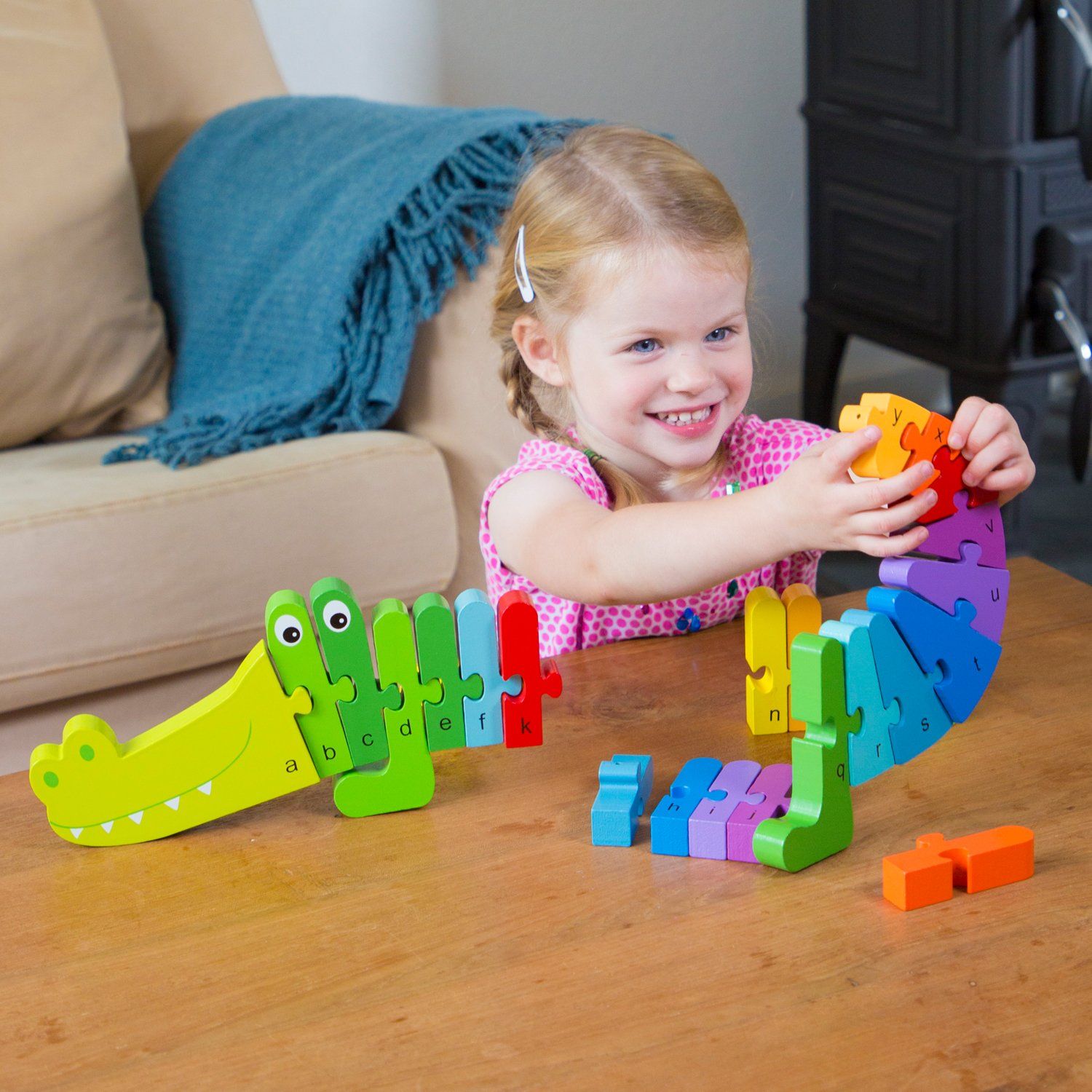 Crocodile alphabet puzzleNew Classic Toys Toys New Classic Toys