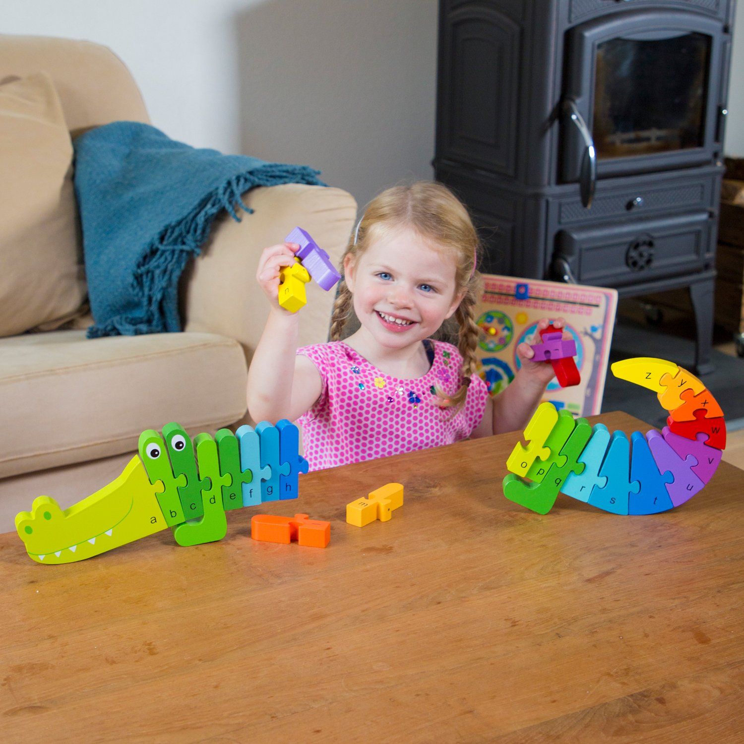 Crocodile alphabet puzzleNew Classic Toys Toys New Classic Toys