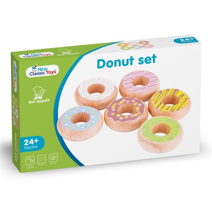 Donuts de madeira Toys New Classic Toys