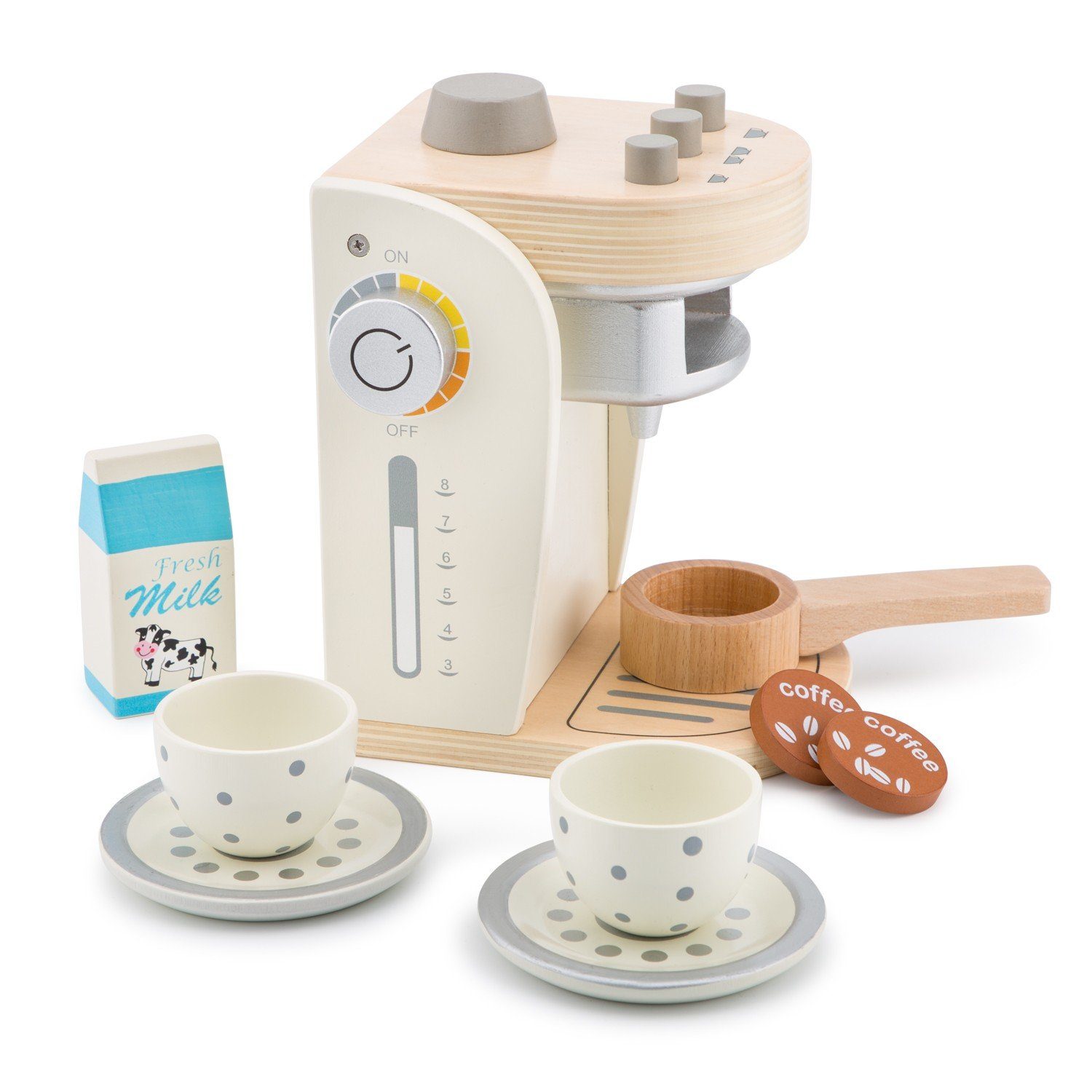 Coffee machine white New Classic Toys Toys New Classic Toys