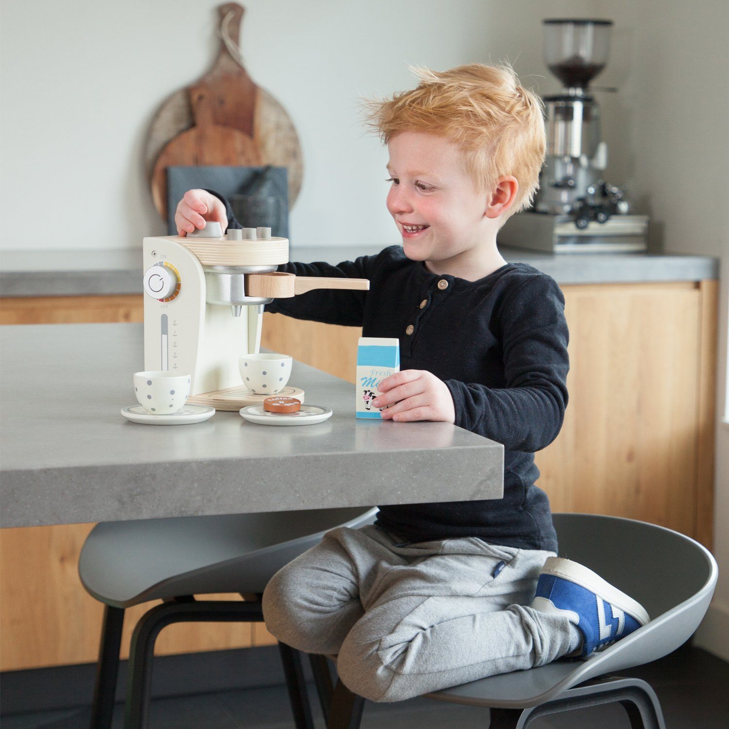 Coffee machine white New Classic Toys Toys New Classic Toys
