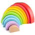 Wooden rainbow stacker 10 pieces New Classic Toys Toys New Classic Toys