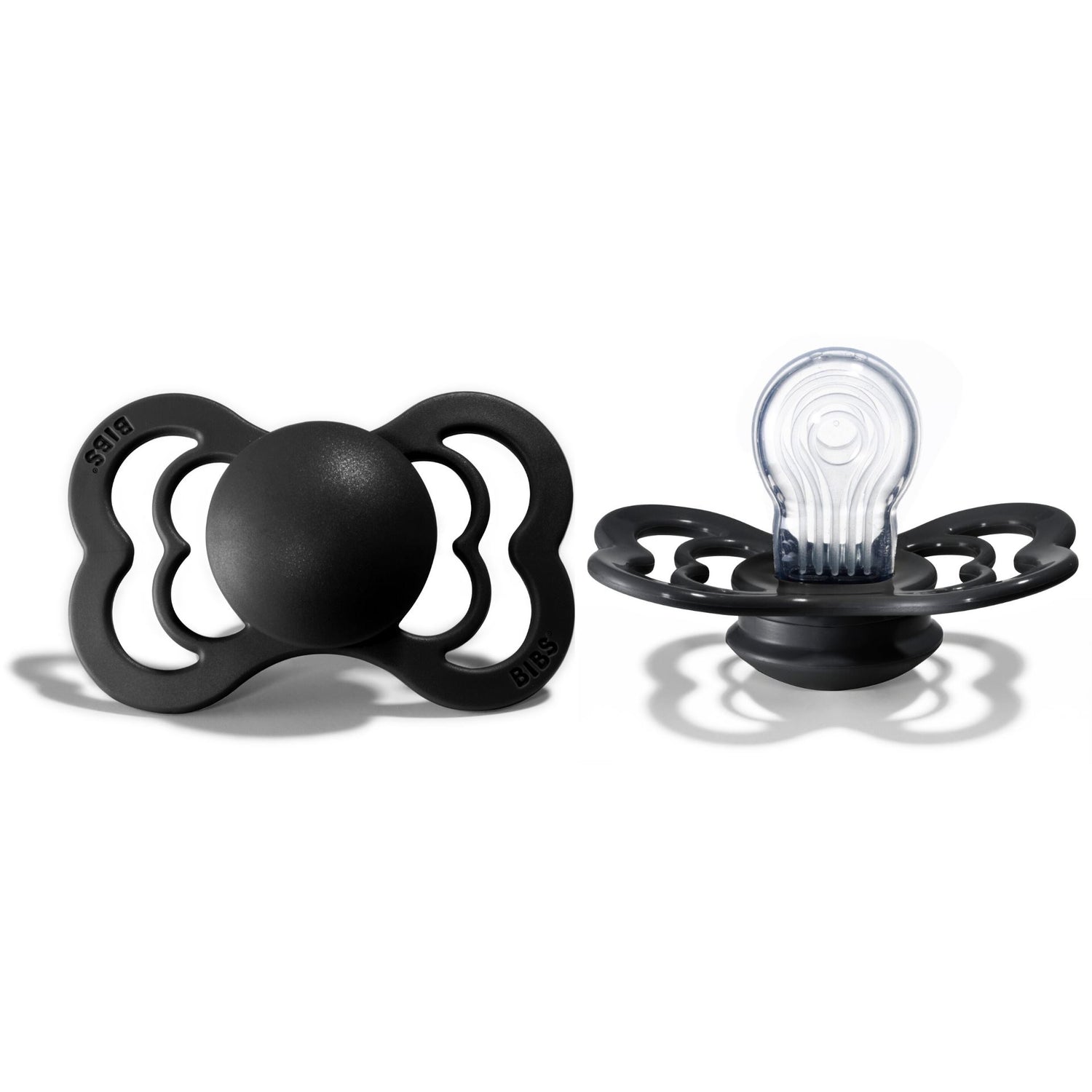 Bibs supreme pacifier silicone +6M black Pacifier Bibs