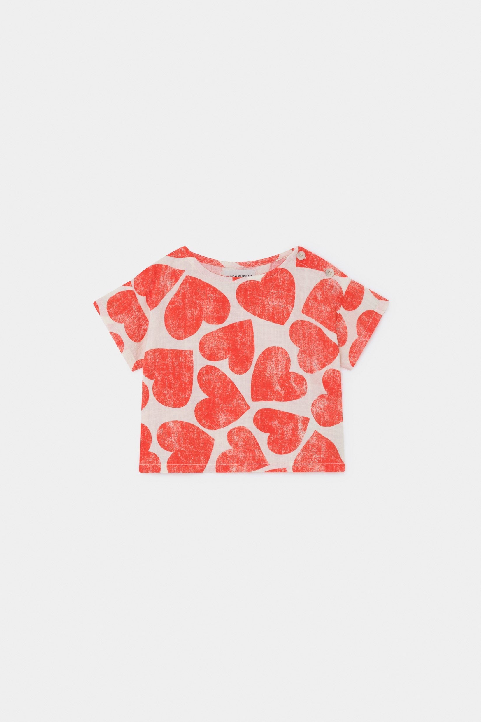 Hearts blouse Bobo Choses Tops Bobo Choses