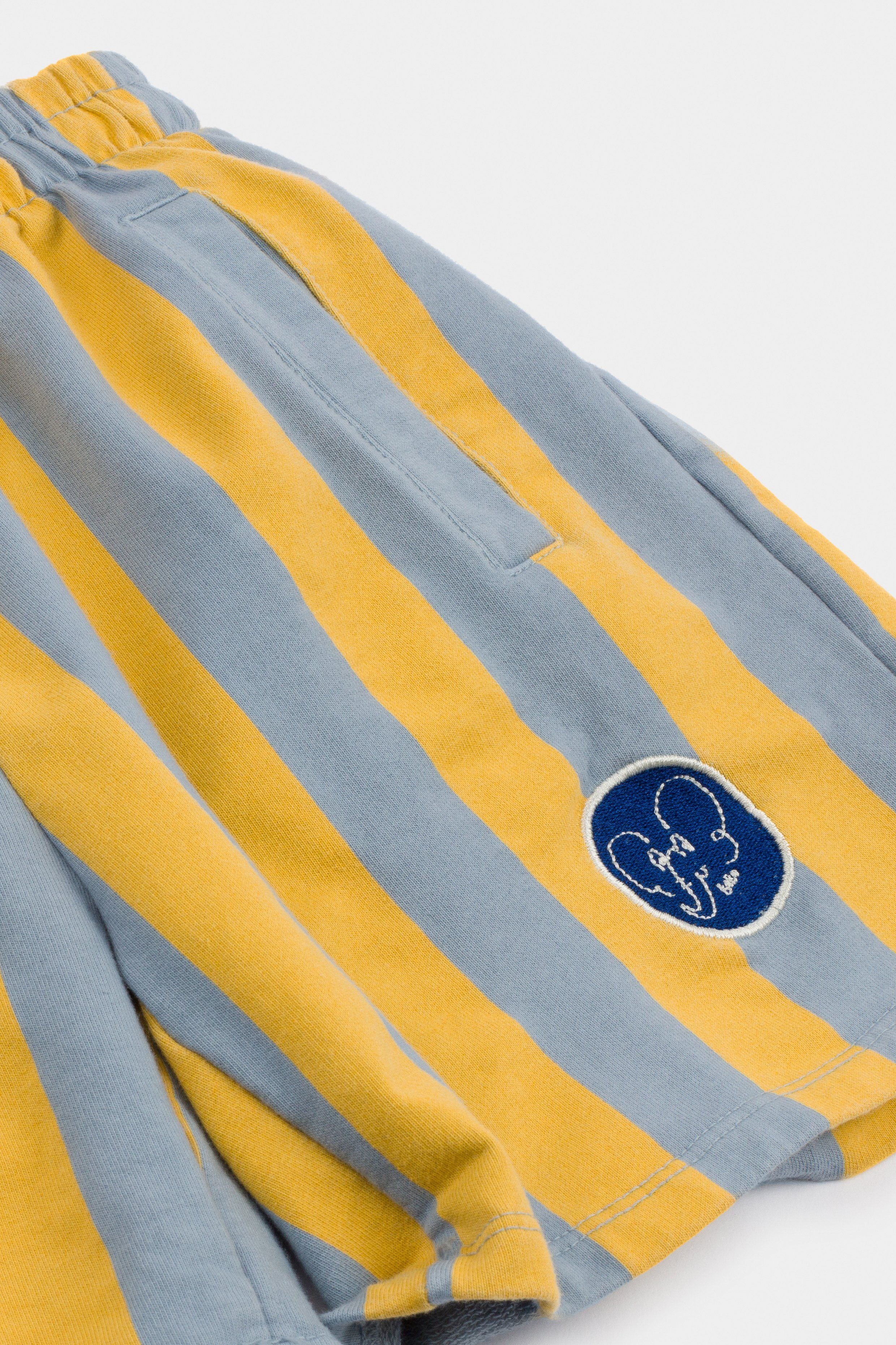 Striped fleece bermuda Bobo Choses Bottoms Bobo Choses