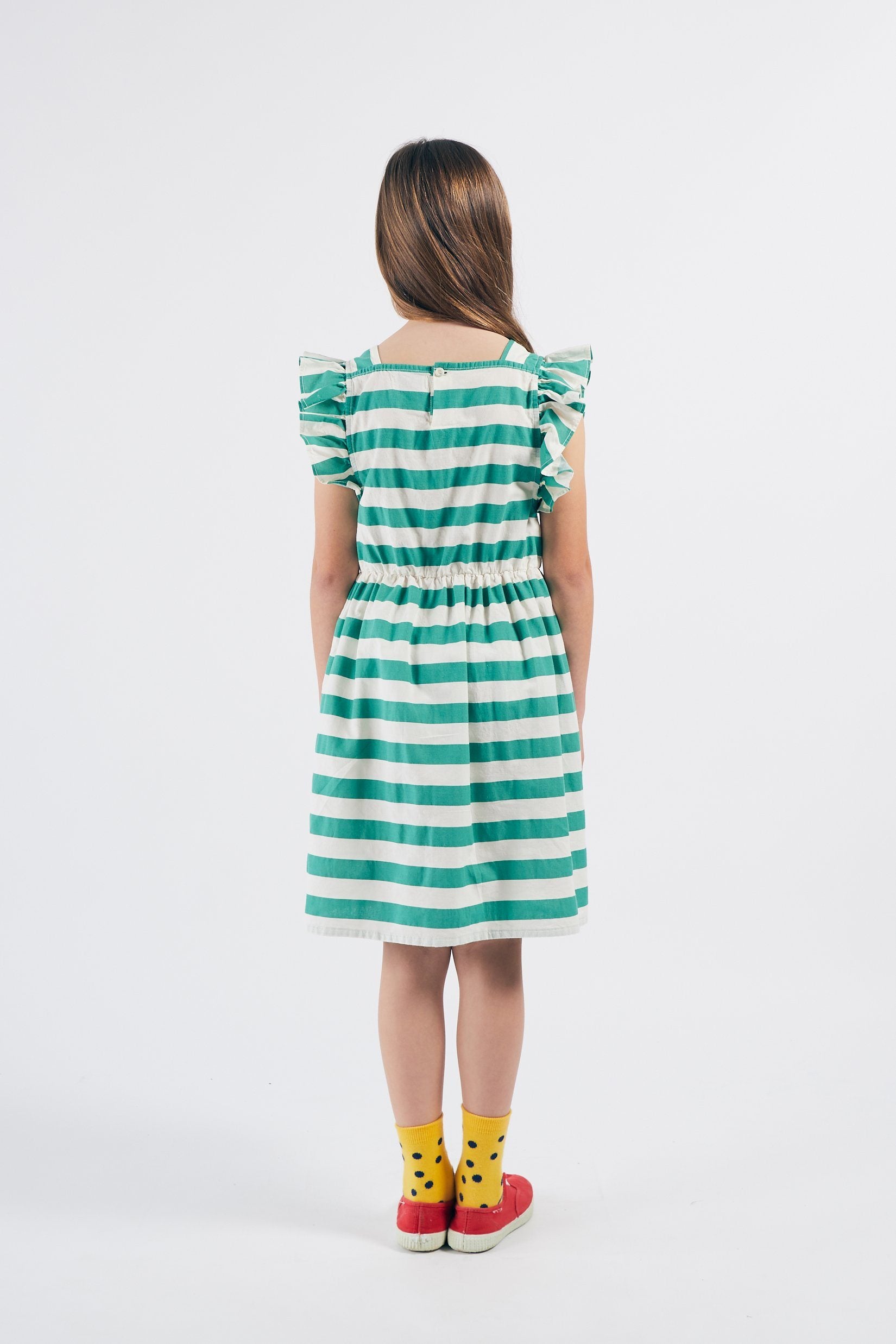Chachacha kiss ruffle dress Bobo Choses Dress Bobo Choses