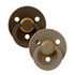 BIBS colour 2-pack pacifier dark oak | mocha Pacifier BIBS