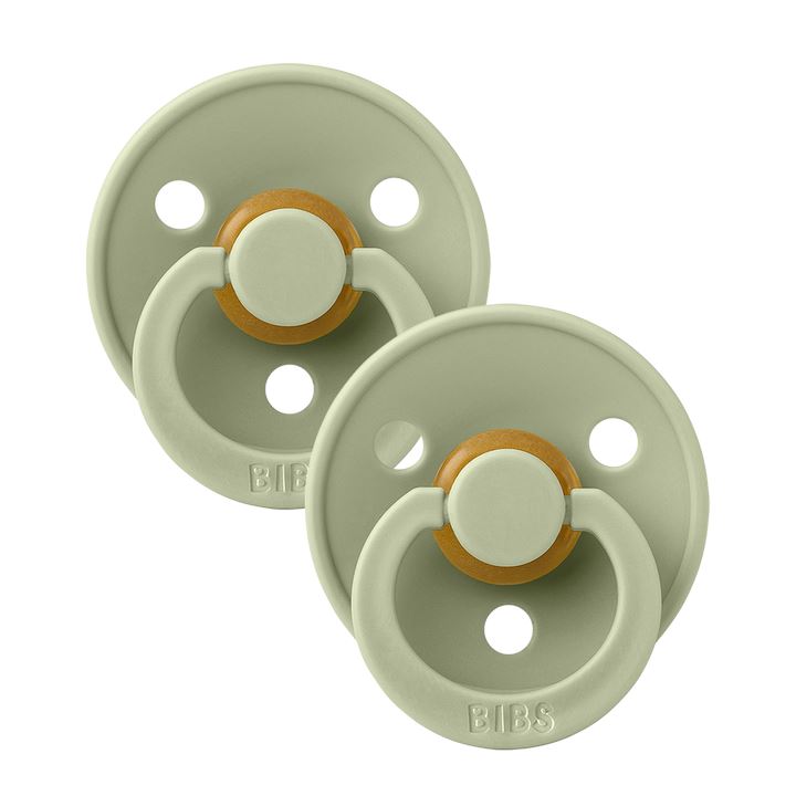 BIBS colour 2-pack pacifier sage Pacifier BIBS