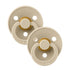 BIBS colour 2-pack pacifier vanilla Pacifier BIBS