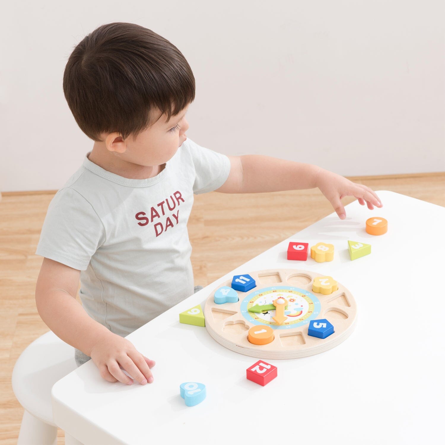 Puzzle relógio New Classic Toys