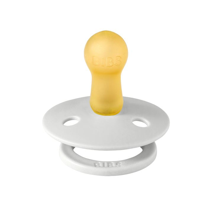 BIBS colour 2-pack pacifier haze + caramel Pacifier Bibs