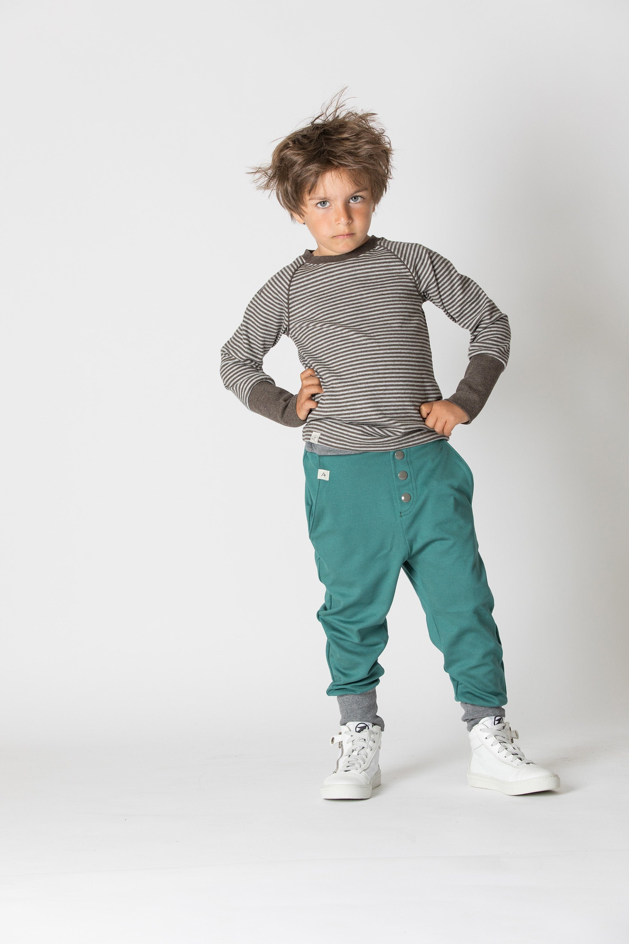 Henrik blouse - java striped Tops Alba of Denmark