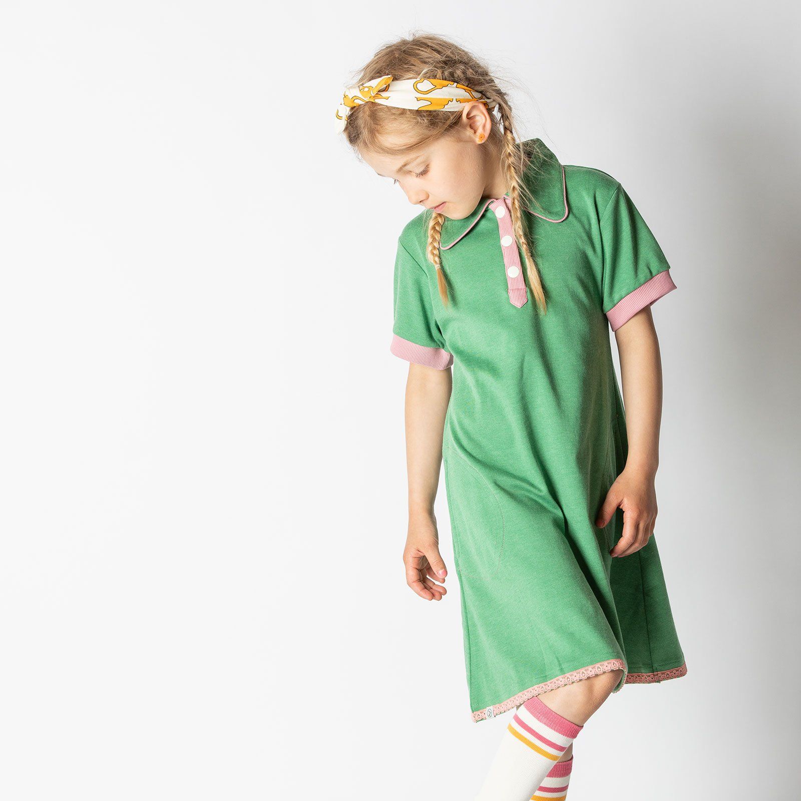 Julie dress juniper AlbaBaby Dresses Alba of Denmark