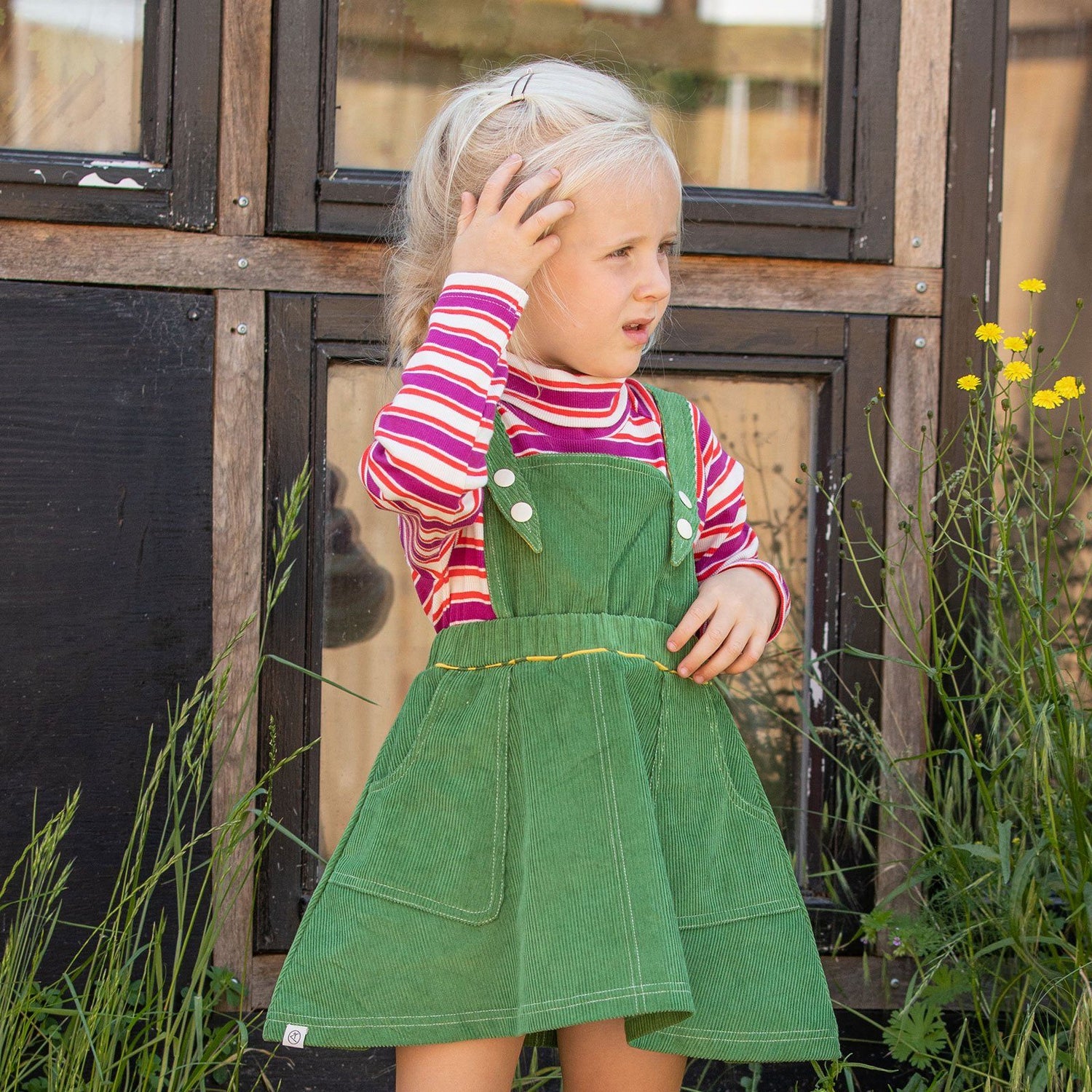 Westwind highneck blouse boysenberry AlbaBaby Tops Alba of Denmark