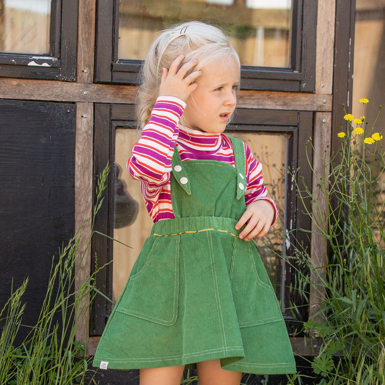 Silje spencer dress juniper AlbaBaby Dresses Alba of Denmark