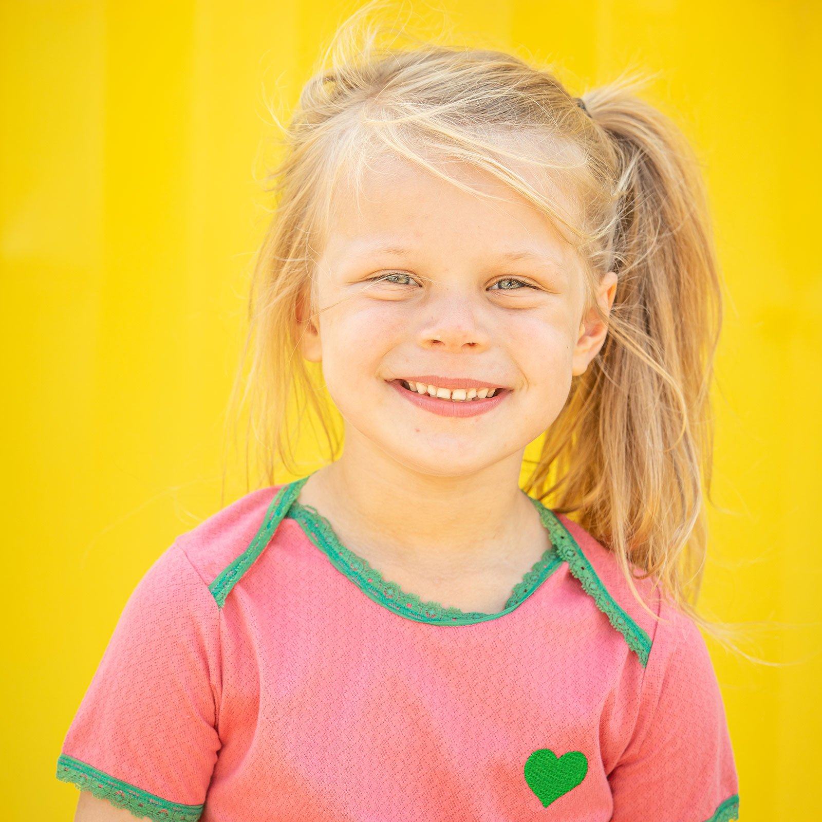 Vera t-shirt tea rose beauty needles AlbaBaby Tops Alba of Denmark