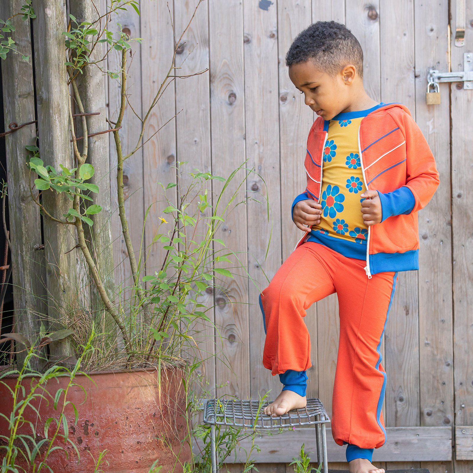 Hami tight pants orange.com AlbaBaby Bottoms Alba of Denmark