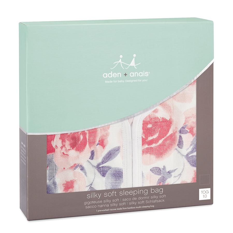 Silky soft sleeping bag watercolour garden aden + anais Sleeping bag Aden + Anais