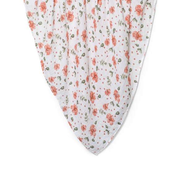 2 musselinas rosa vintage 60 cm Muslin Hutch&Putch