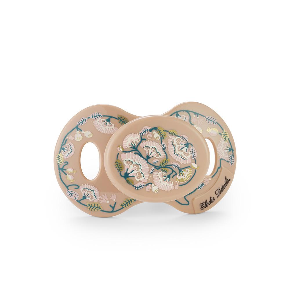Pacifier faded rose bells newborn Pacifier Elodie details