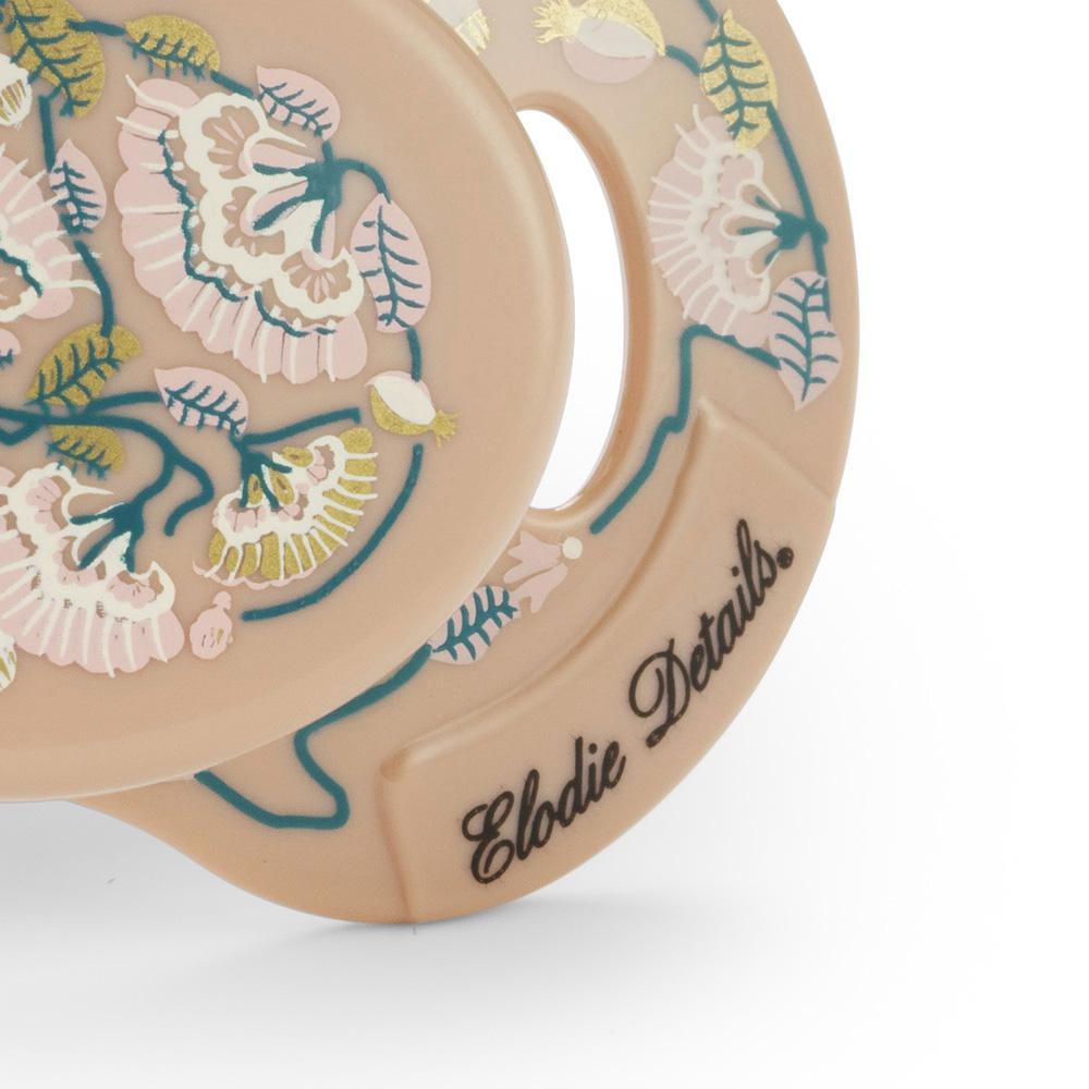 Pacifier faded rose bells newborn Pacifier Elodie details