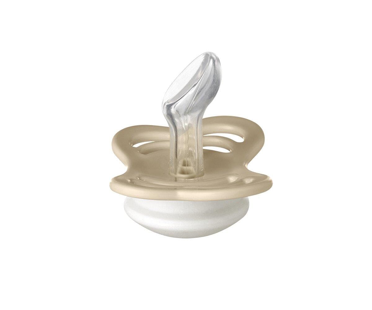 2 chupetas BIBS Couture NIGHT silicone blush + vanilla BIBS