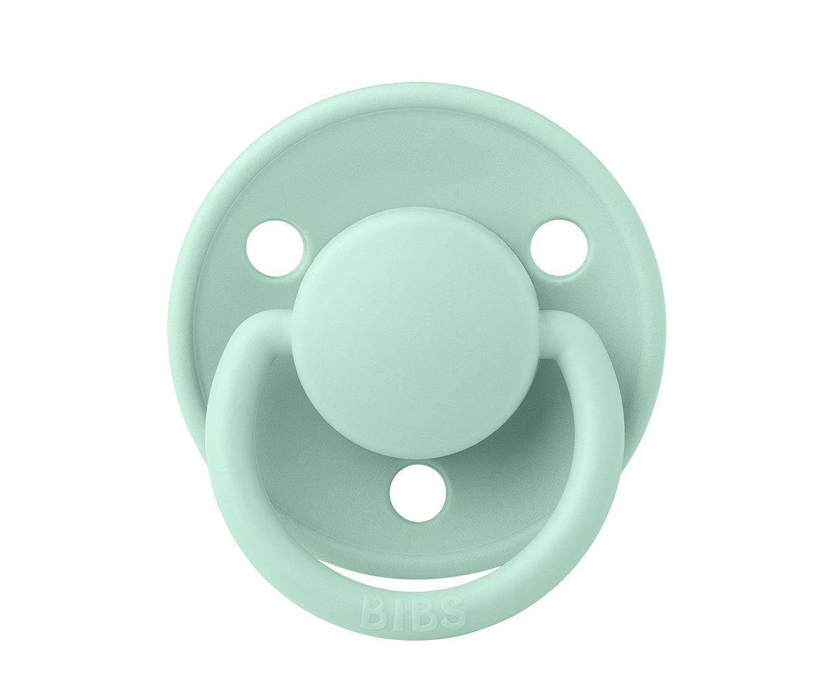 2-pack Bibs De Lux island sea | nordic mint Pacifier Bibs