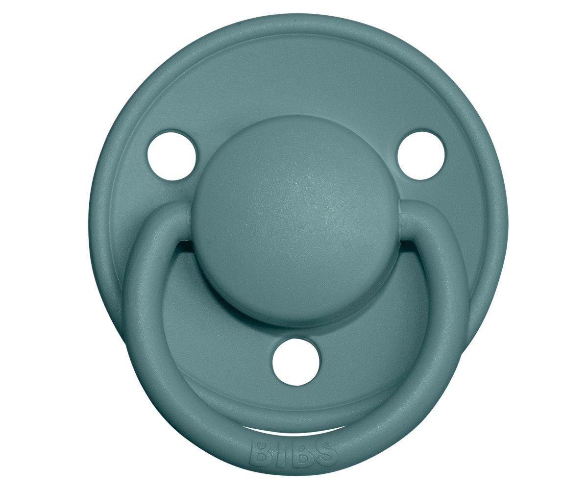 2-pack Bibs De Lux island sea | nordic mint Pacifier Bibs