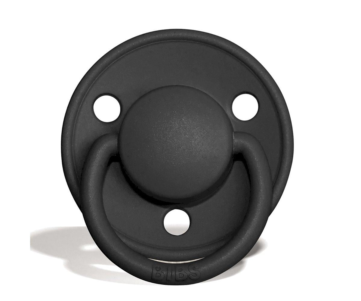 2-pack Bibs De Lux cloud | black one size Pacifier BIBS