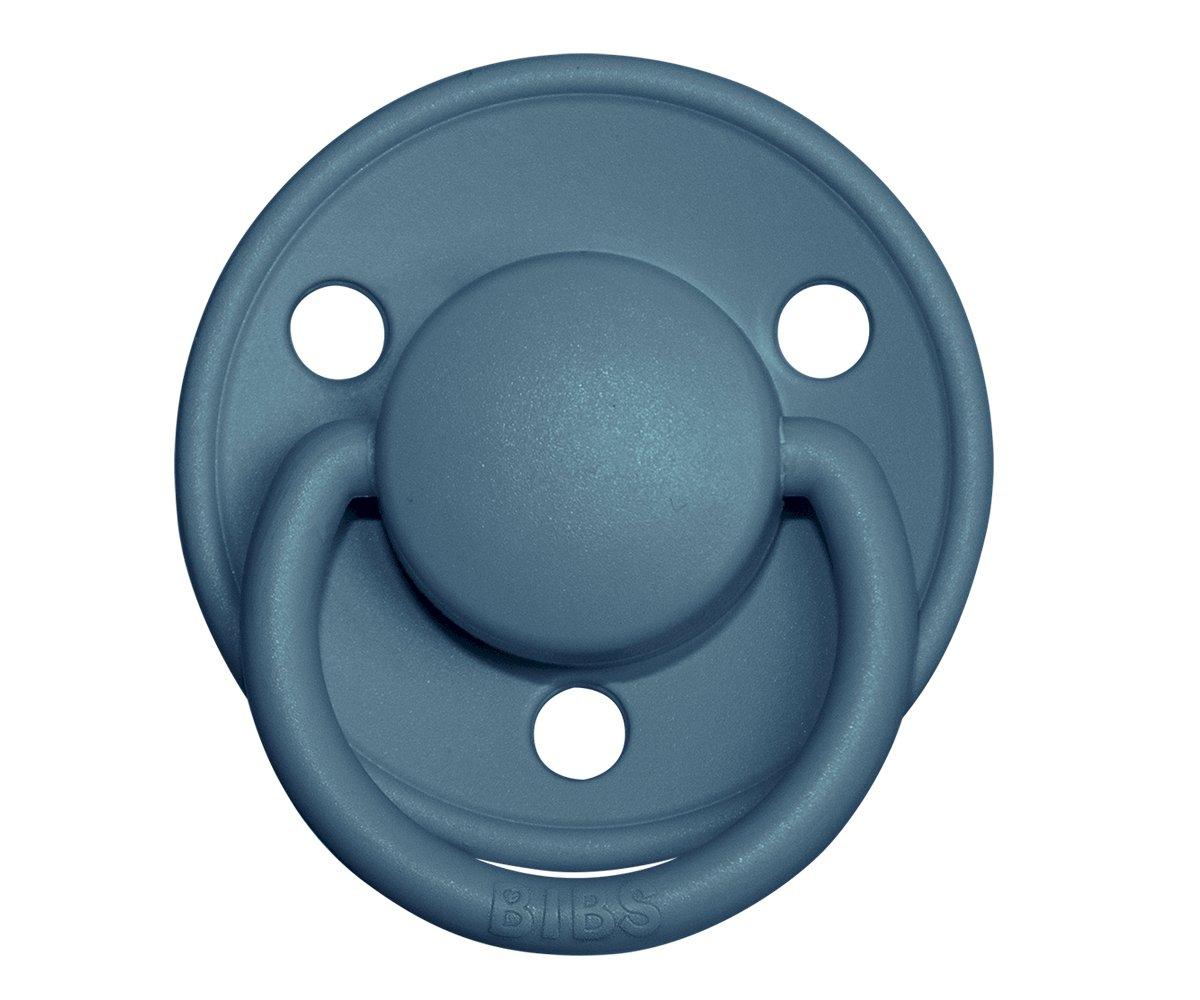 2-pack Bibs De Lux mustard | petrol one size Pacifier BIBS