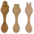 3-pack spoons silicone friends rose caramel Konges sløjd Meal Konges sløjd