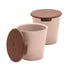 2 copos BIBS blush dinnerware BIBS