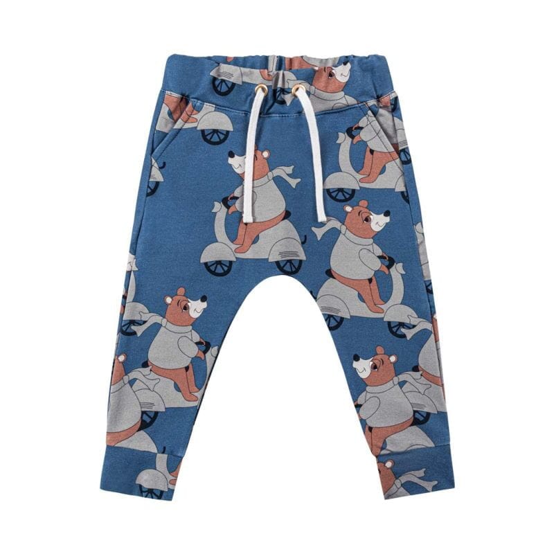 Calças motobear blue Bottoms Dear Sophie