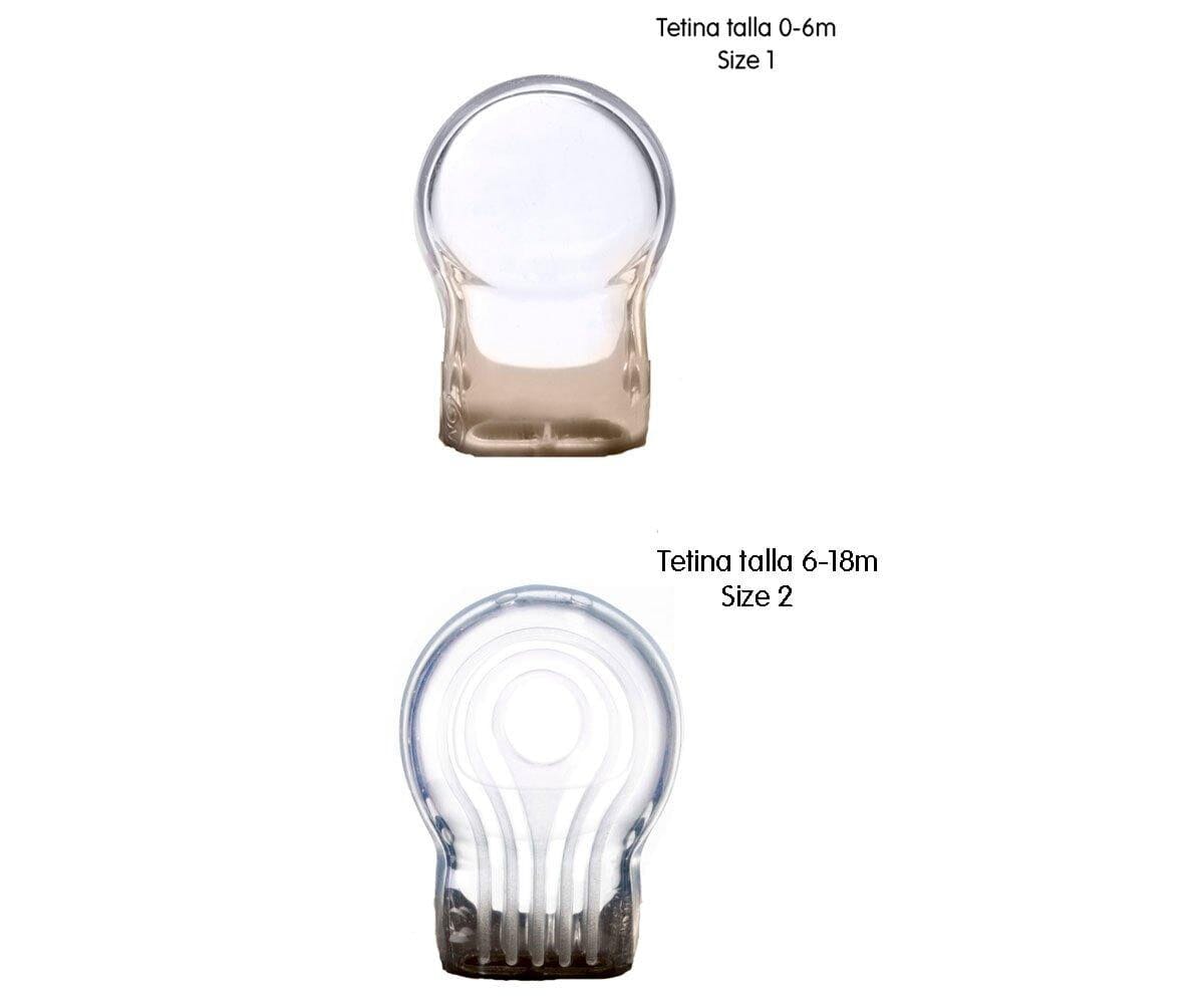 2 chupetas BIBS Couture NIGHT silicone sage + cloud BIBS