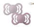 2-pack BIBS Supreme pacifier silicone heather | lilac Pacifier BIBS